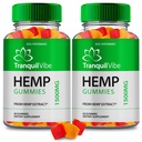 Tranquil Vibe Hemp Gummies - Official Tranquil Vibe Supplement Hemp Gummys - Maximum Strength, All Natural Support for Overall Health & Wellness Support, TranquilVibe Health Gummy Reviews (2 Pack)