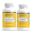 Researched Nutritionals ToxinPul Binder & Core Minerals Bundle - Support Minerals Status in the Body During Binder Protocols (2 Products)
