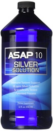 American Biotech Labs ASAP 10 Silver Solution, 32 fl. oz. | Immune System Support, 10 ppm Silver Solution, Dietary Supplement