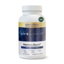 EcoNugenics Memory Boost Supplement – Clinically Studied Ingredients to Support Brain Focus & Health – Nootropic Formula with Bacopa Monnieri, Boswellia Serrata & Ginkgo Biloba Extract – 60 Capsules