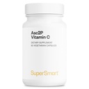 Supersmart Asc2P Vitamin C 500mg per Day (Advanced Vitamin C Form) - Magnesium Ascorbyl Phosphate Supplement | Non-GMO & Gluten Free - 60 Vegetarian Capsules