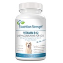 Vitamin B12 for Dogs Plus Folate & Calcium, Support the Nervous System & Blood Cell Formation, Help Sustain Cellular Energy Generation & Maintain DNA Synthesis, 120 Chewable Tablets