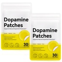 Dopamine Patches, Dopamine Patch Extra Strength, Mood Boost Support Patches for Women Men,Plant-Based Formula, Positivity & Motivation, Supports Dopamine & Serotonin Balance, 60 Dopamine Patch