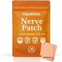 Nerve Patch with Magnesium, B12 & Alpha Lipoic Acid – with Natural Ingredients for Daily Comfort – 30 Patches