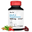 GLP-1 Supplement – High Potency Berberine HCl 1500mg with Ceylon Cinnamon, Green Tea & Cayenne Extract – Supports Appetite Control, Gut Balance & Metabolism – 90 Capsules
