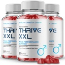 Thrive XXL Gummies, Official Thrive XXL Supplement Gummy for Men - Maximum Strength, All Natural Formula for Energy, Stamina & Performance, Advanced Formula ThriveXXL Support Reviews (3 Pack)