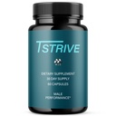 Tstrive for Men, Official T Strive Pills for Men with All Natural Ingredients, Maximum Strength Tstrive Men's Supplement with Premium Vitamins Supporting Wellness and Advanced Health (60 Capsules)