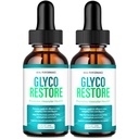 Glyco Restore Drops, Official Glyco Restore Advanced Blood Formula Supplement - Maximum Strength, All Natural Healthy Circulation & Stable Levels, GlycoRestore Droppers Health Support Reviews (2 Pack)