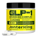50-in-1 GLP-1 Supplement with Akkermansia & Vitamin B, GLP Support, Hunger & Metabolism Support, Natural Activate Probiotic and Prebiotic Formula for Men & Women (120 Capsules)