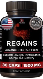 HGH Supplements for Men & Women - Regains Natural Anabolic Muscle Growth Building & Human Growth Hormone for Men, Muscle Builder for Men, Muscle Recovery Post Workout Supplement, 30 Protein Pills