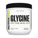 NutraBio Glycine Powder - Glycine Supplement- Free Form Amino Acid Supplement - 1000mg Serving - 150g, 150 Servings