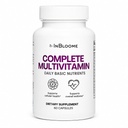 InBloome Women’s Multivitamin Supplement – Daily Multivitamin with Vitamins A, C, D, E & B-Complex, Biotin + Zinc – Immune & Energy Support – 60 Capsules