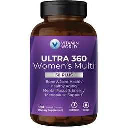 Vitamin World Ultra 360 Multivitamin for Women 50 Plus, Menopause Support