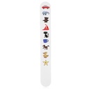 Eye Chart, Fixation Stick Vision Tester, Coating Thicken, Clear Colorful Animal Patterns, Kids Vision Optometry Test Card(No. 1)