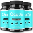 (3 Pack) Ocu26 Capsules – Advanced Eye Health & Vision Support Supplement | Natural Formula for Healthy Vision & Good Eyesight | Easy-to-Take & Non-Habit Forming | Official Ocu 26 Pills (180 Capsules)