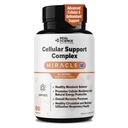 Real Science Cellular Support Complex – Cellular Health & Metabolic Blend for Systemic Balance – with Vinitrox, GABA & Vitamin B12 for Energy & Internal Stability – Made in USA, 60 Caps