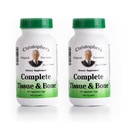 Christopher's Original Formulas Complete Tissue & Bone Formula – 100 VCaps | Herbal Support for Bones & Connective Tissue - Pack of 2