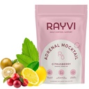 Rayvi Adrenal Mocktail Electrolytes Powder (Citrus Berry Flavor) | Zero Sugar Electrolytes Drink Mix for Energy & Wellness | Acerola Vitamin C Powder with Magnesium & Minerals | No Artificial Flavors