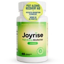 Joyrise® After Drinking Aid – Fast Acting Capsules with DHM – Alcohol Metabolism Support, Liver Health, Rapid Bioavailability & Body Replenishment – 45 Capsules (15 Servings)