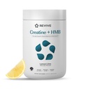 Revive MD Creatine + HMB Powder, Lemon Lime, Creatine Monohydrate 5g, HMB 3g, Guanidinoacetic Acid & Betaine, Muscle Strength, Lean Mass & Performance 30 Servings (16.3 Oz)