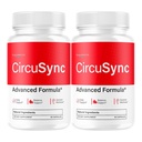 (2 Pack) Circusync Capsules, Official Circu Sync Blood Health Support with All Natural Ingredients, Advanced Health & Wellness Support Formula with Premium Vitamins for Women & Men (120 Capsules)