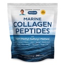 ANDREW LESSMAN Marine Collagen Peptides Powder and MSM 240 Servings - Supports Radiant Smooth Soft Skin, Comfortable Joints. Pure. Super Soluble No Fishy Flavor No Additives Non-GMO