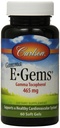 Carlson Labs Gamma E-Gems, Gamma Tocopherol, 465mg, 60 Softgels