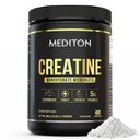 Creatine Powder - 5g Monohydrate Micronized Per Serving - Crafted for Strength & Muscle Performance - 60 Servings of Ultimate Power - Recharge in Every Scoop - Unflavored - 300g