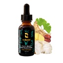 Redmint Lion's Mane Mushroom Extract Tincture, USA Made, with Ginkgo Biloba & Ginseng - Liquid Drops for Focus, Memory, Clarity, Energy & Immune Support - Herbal Nootropic Supplement, 1 fl oz