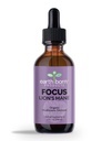 Earthborn Lion's Mane Mushroom Tincture – 100% Organic Liquid Supplement for Focus & Clarity – 2 Fl Oz (60 Servings)