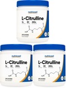 Nutricost Pure L-Citrulline (Base) Powder 250 Grams (Pack of 3)