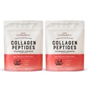 Live Conscious Collagen Peptides Powder - Strawberry Lemonade - Type I & III for Hair, Skin, Nails & Joint Support - Grass-Fed Bovine -Women & Men, 30 Servings - 12.8oz (2PK)