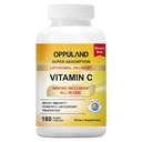 Vitamin C - Enhanced Absorption, Immune Support, and Antioxidant Protection - Non-GMO, Vegan, 180 Veggie Capsules