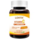 LOVITA Vitamin C 1000mg with Citrus Bioflavonoids & Rosehip, Timed Release Coating, High Potency 3-in-1 Formula, Immune Support, 120 Vegan Tablets