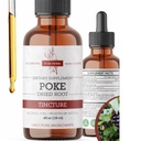 Pura Herba Poke Root Tincture 4 oz | Poke Root Extract Liquid | Herbal Supplement | Alcohol-Free | Plant-Based | Non-GMO Botanical Drops