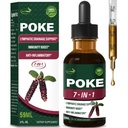 Poke Root Extract Drops for Lymphatic Drainage, Lymph System Support Supplement with Cleavers Herb, Dandelion & Echinacea for Body Detox, Cleanse & Immunity - Alcohol-Free Tincture. 2 oz