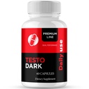 TestoDark Capsules, TestoDark Advanced Supplement Pills - Maximum Strength, All Natural Formula for Daily Overall Health Management Support, Premium Testo Dark Wellness Support Reviews (60 Capsules)