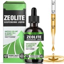 Zeolite Drops for Adults | High Absorption Liquid Clinoptilolite Cleanse | Cellular Health & Immunity | 60ml
