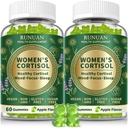 Cortisol Reducer Gummies for Women Men – 2Pack (120 Gummies) – Healthy Cortisol Supplement for Stress Anxiety Support,Calm Mood Relaxation,Sleep,Natural Energy Focus, Adrenal Balance, Vegan Sugar Free