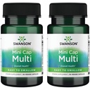 Swanson Daily Multivitamin Without Minerals 30 Veg Capsules (2 Pack)