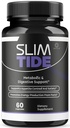 Slim Tide Capsules - Official Slimtide Advanced Weight Management Formula with Natural Ingredients, Slim Tide Advanced Pills for Wellness & Overall Health Support, 60 Capsules for 1 Month