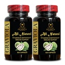 Graviola Extract Counts Supporting Antioxidant, Support Immune Balance & Routine Wellness – 2 Bottles 200 Capsules