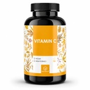 Vitamin C 1000 mg per Daily Serving with Sunflower Phospholipid Powder and Rosehip Extract – 180 Vegan Capsules – Higher Bioavailability, German Lab-Tested, and Free from Additives