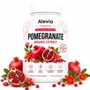 Alevia Organic Pomegranate Extract Capsules (1PC, 90 Capsules) | Supports Natural Energy, Antioxidant Support, Reduce Daily Bloat and Puffiness, Daily Nutrition & Night Recovery, 90 Capsules