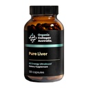Organic Collagen Australia Pure Liver Capsules - Grass-Fed & Pasture-Raised – Source of B12 Energy, Immune Support, Muscle Strength & Metabolism Aid (120 Capsules)