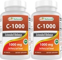 Best Naturals Vitamin C 1000 mg 240 Tablets (Pack of 2)