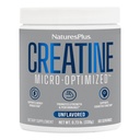 NaturesPlus Creatine Micro-Optimized Powder, Unflavored - 0.73 lbs - Supports Energy, Strength, Cognitive Function & Muscle Recovery - Non-GMO, Vegan - 60 Servings