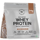 WELLBEING NUTRITION Whey Protein Isolate + Concentrate (Swiss Chocolate) | 24g Protein, 11.5g EAA | Clinically Proven 2X Muscle Protein Synthesis| 4B CFU Probiotics & Digestive Enzymes | 1kg