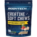 BodyTech Creatine Soft Chews a Helps Build Muscle and Strength a Sweet Watermelon (90 Soft Chews)
