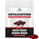 Astaxanthin Supplement 24mg – Natural Softgels from Microalgae, with MCT Oil – Antioxidant Support for Skin, Eyes & Muscle Recovery